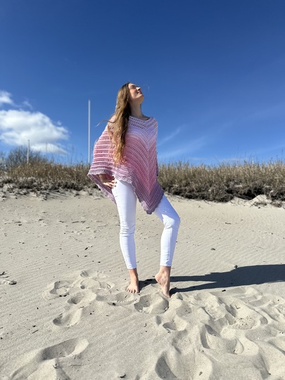 Anleitung Ruck-Zuck-Poncho für jeden Anlass