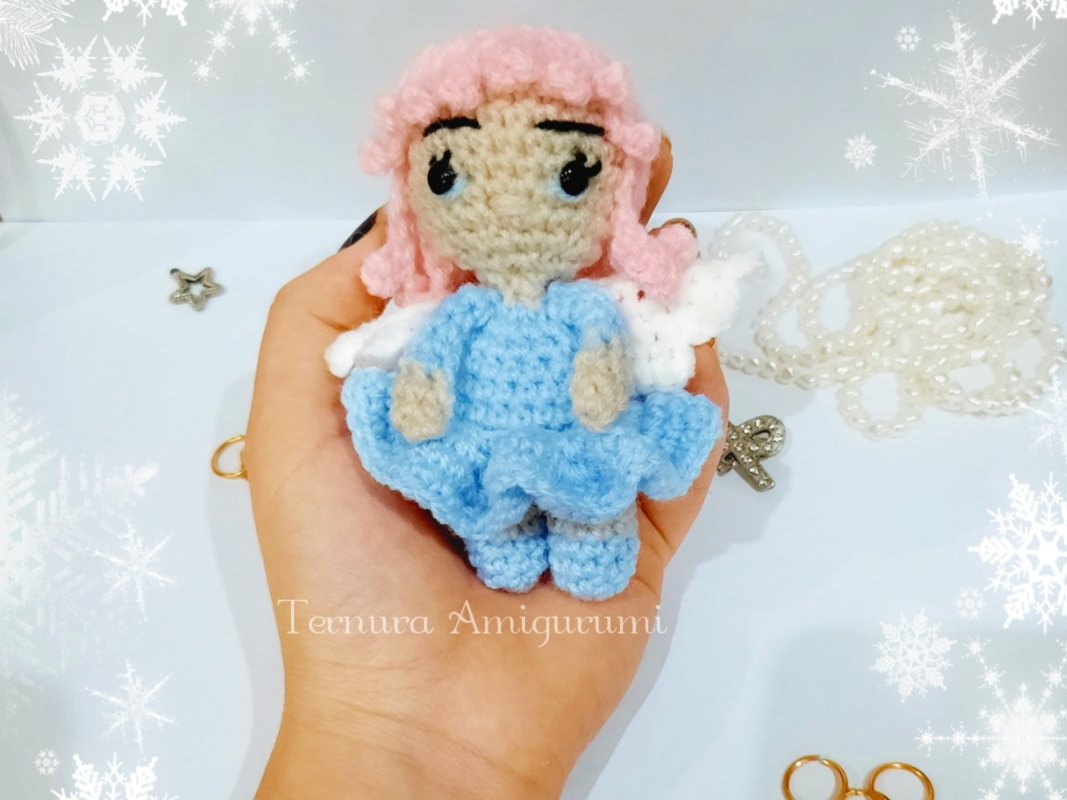 Crochet pattern Fairy girl PDF Ternura Amigurumi English Deutsch Dutch - Image 7