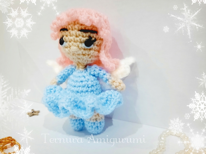 Crochet pattern Fairy girl PDF Ternura Amigurumi English Deutsch Dutch
