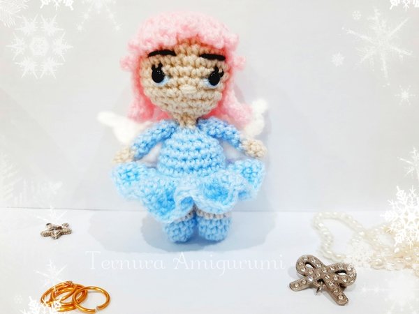 Crochet pattern Fairy girl PDF Ternura Amigurumi English Deutsch Dutch