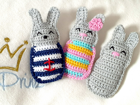 Häkelanleitung Knisterhäschen/ Ragdoll Hase