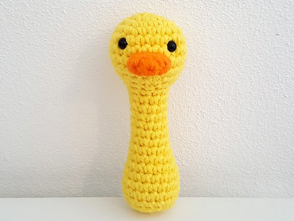 Rattle "Duck" - Crochet Pattern