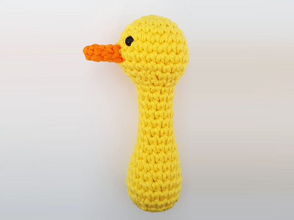 Rattle "Duck" - Crochet Pattern
