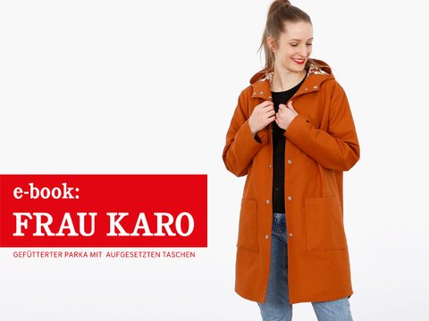 FRAU KARO • gefütterter Parka, e-book
