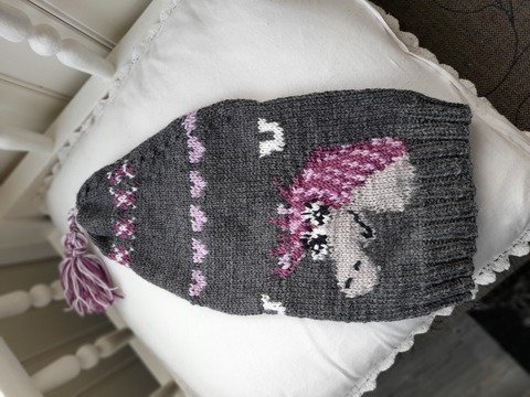 Strickanleitung Zipfelmütze Pferd