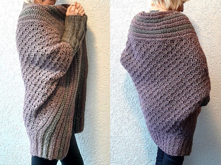 Jacke,"Relaxie", Häkeln, alle Größen!