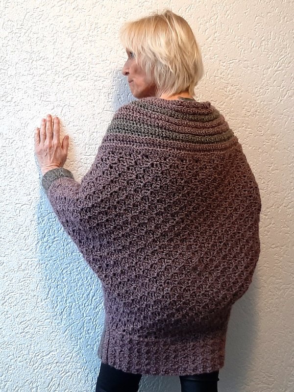 Jacke,"Relaxie", Häkeln, alle Größen! - Bild 5