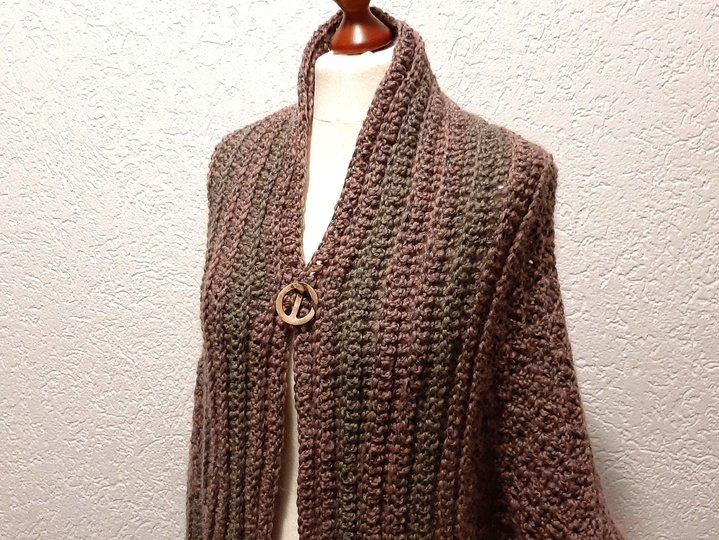 Jacke,"Relaxie", Häkeln, alle Größen!