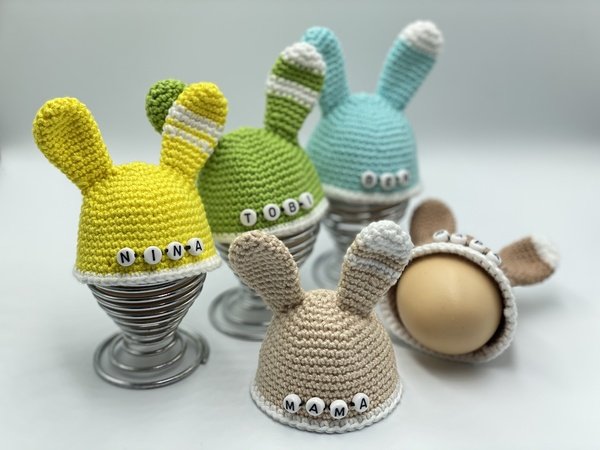 Pattern Cute eggwarmers - Bunny