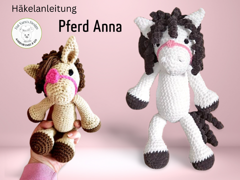 Häkelanleitung Pferd Anna