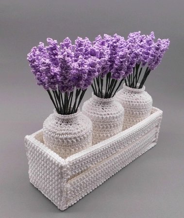 Häkel-Deko Provence Lavendeltraum - einfach und vielseitig