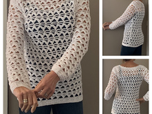 Pattern Caught in Triangles Cardigan
