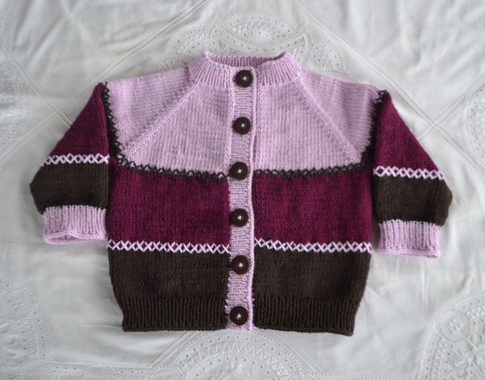 Strickjacke * RVO * Kinder * 1 - 6 Jahre * Uni