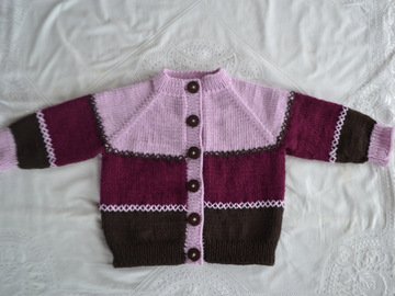Strickjacke * RVO * Kinder * 1 - 6 Jahre * Uni