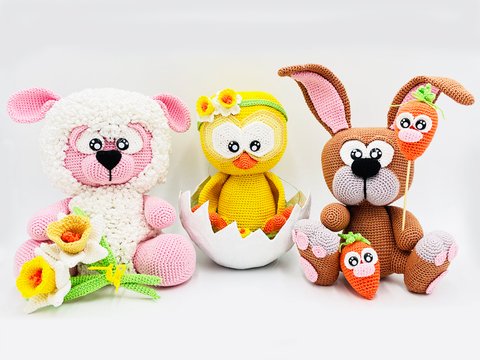 Häkelanleitung "Oster TRIO"