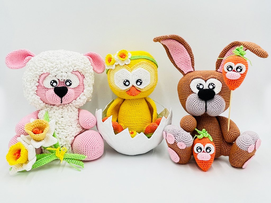 Häkelanleitung "Oster TRIO"