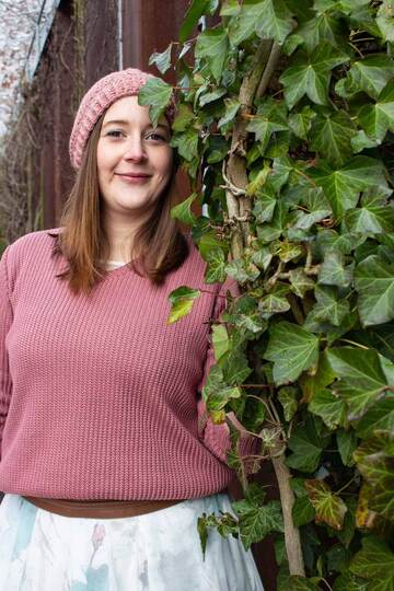 Schnittmuster Pullover mit Rüsche, Volant, uvm. in Damen Gr. 32 - 54