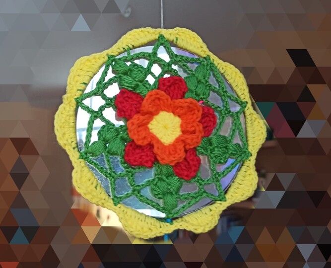 Häkelanleitung - Eyecatcher Frühlingsfunkeln