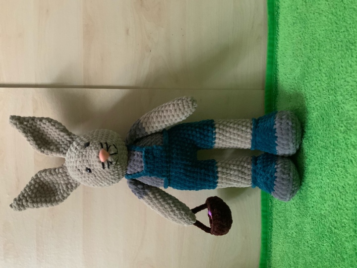 Osterhasen Anna und Fritz Häkelanleitung