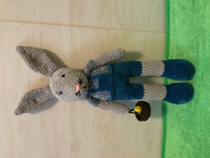 Osterhasen Anna und Fritz Häkelanleitung