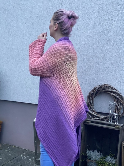 Häkelanleitung Jacke "Magical Sky"