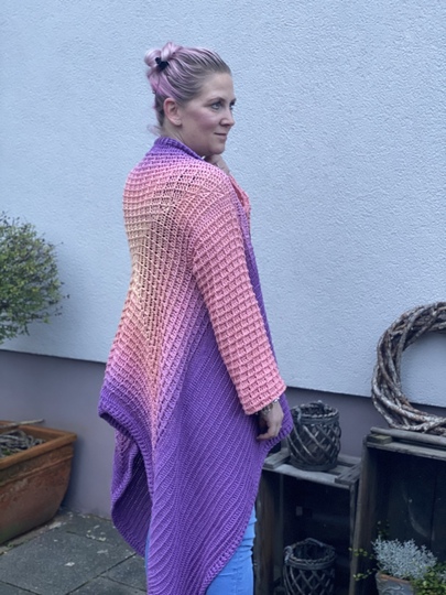 Häkelanleitung Jacke "Magical Sky"