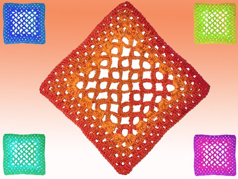 luftiges Grannymuster "Kringelchen"