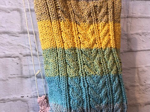 Rucksackbeutel Zopfspiele aus ROPE PLAIT