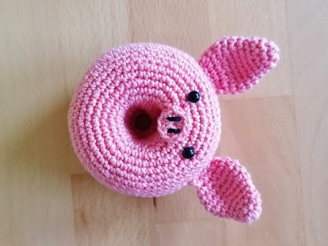 Anleitung Donut Schweinchen