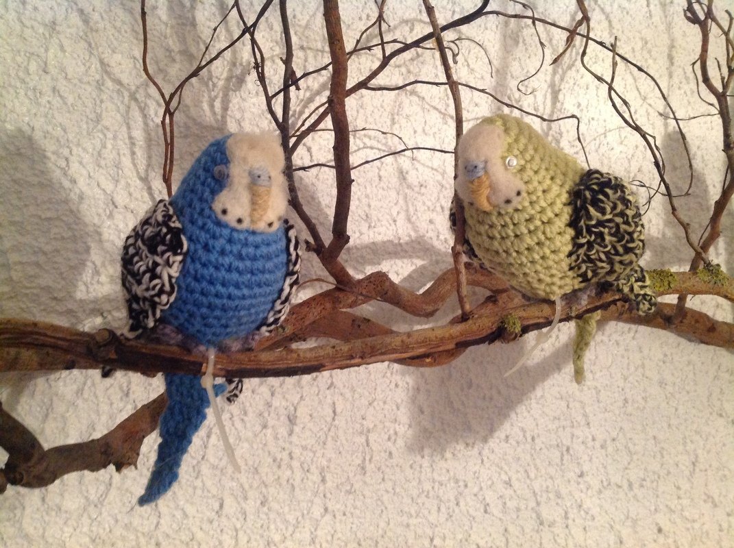 Wellensittich Häkelanleitung