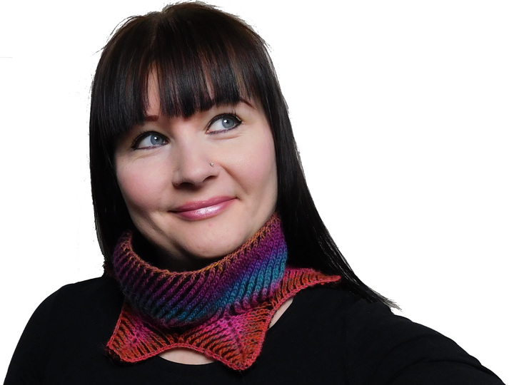 Schalkragen ELFENGLEICH Strickanleitung