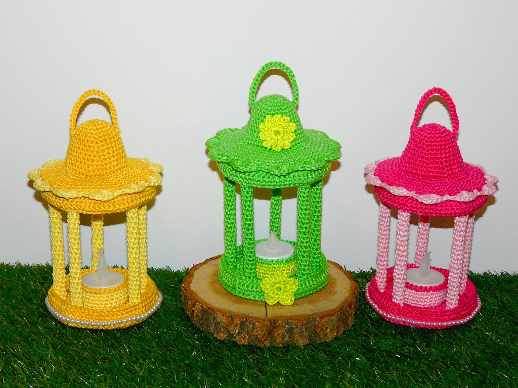 Häkelanleitung Frühlings-Laterne - Bild 2