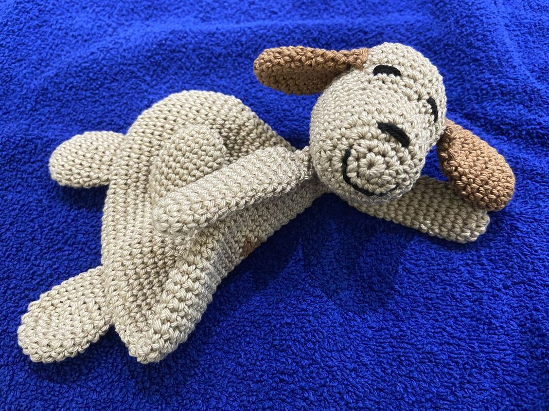 Häkelanleitung - Schmusetuch "Hund" - Bild 2