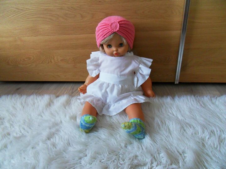 Anleitung Turban Mütze für Babys