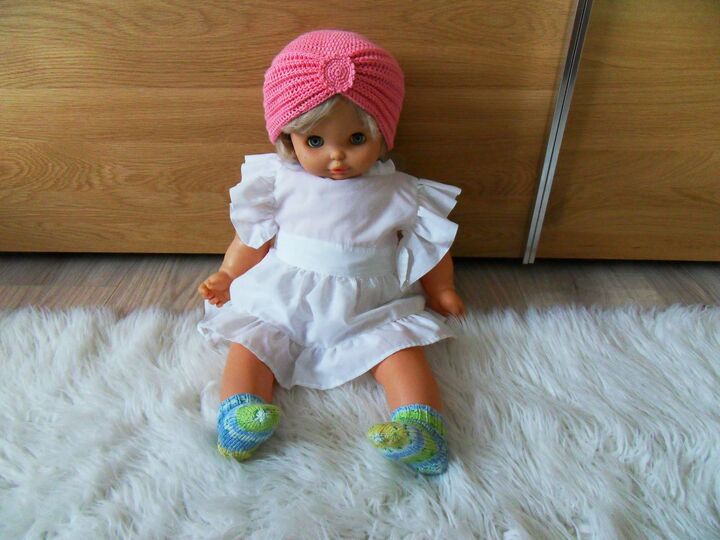 Anleitung Turban Mütze für Babys