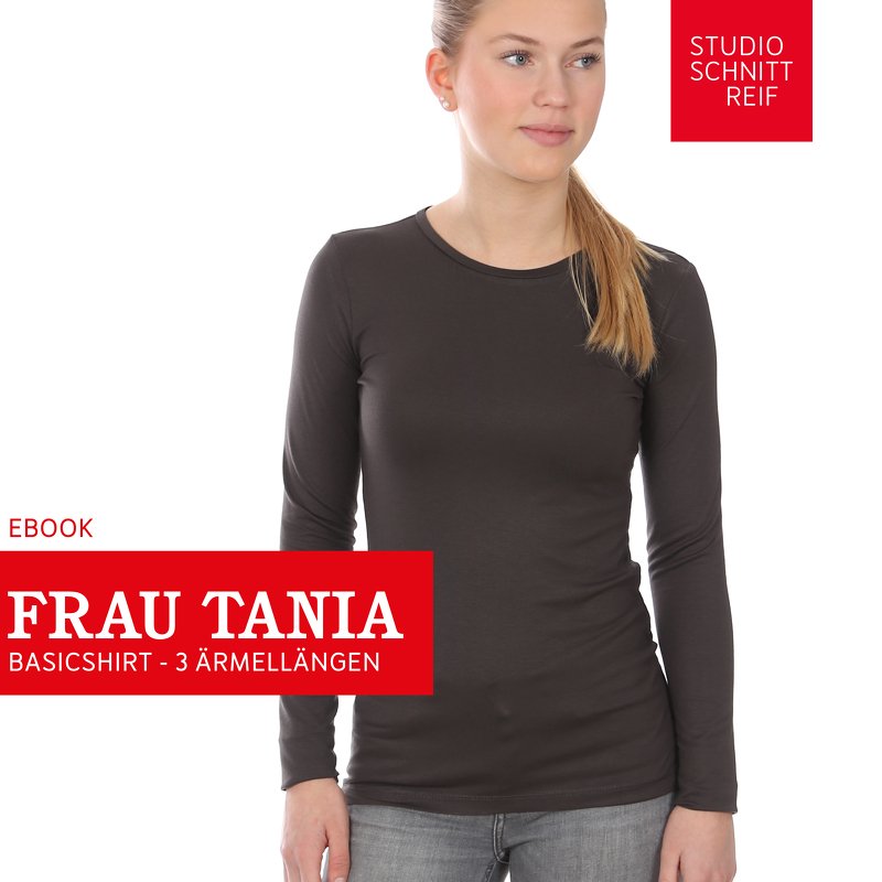 FRAU TANIA • körpernahes Basicshirt, e-book