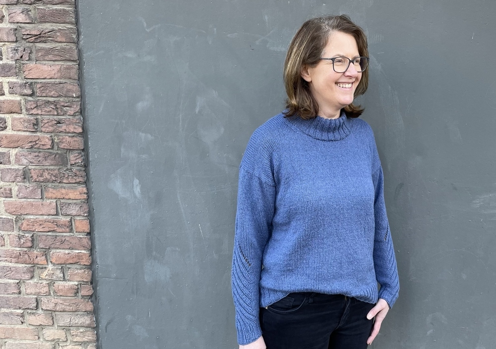 Pullover Sandra Strickanleitung Gr. 36 – 48 Damen