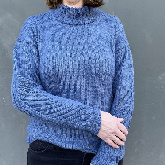 Pullover Sandra Strickanleitung Gr. 36 – 48 Damen