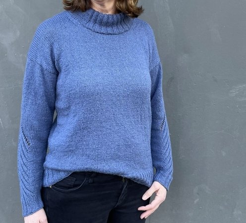 Rabatt 68 % Grau/Silber M CARE TO YOU Pullover DAMEN Pullovers & Sweatshirts Pullover Stricken 
