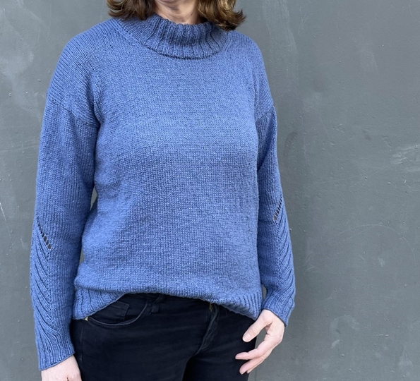 Pullover Sandra Strickanleitung Gr. 36 – 48 Damen