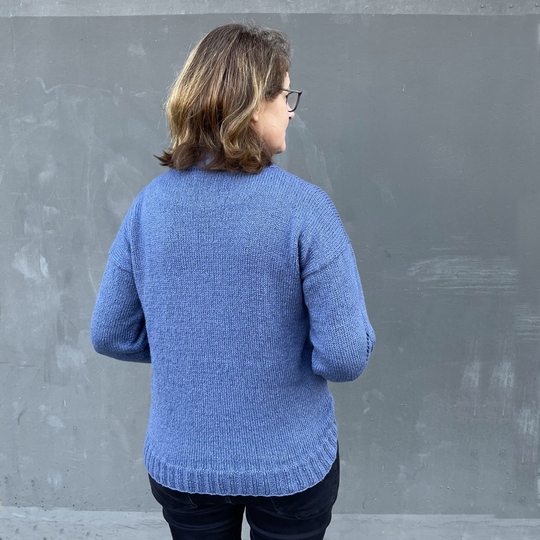 Pullover Sandra Strickanleitung Gr. 36 – 48 Damen