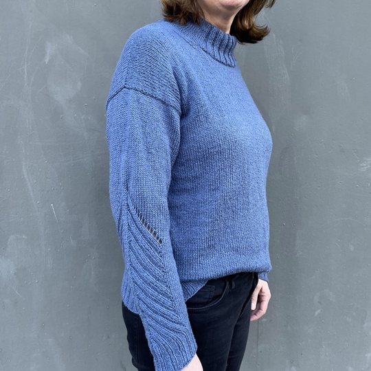 Pullover Sandra Strickanleitung Gr. 36 – 48 Damen
