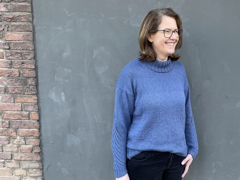 Pullover Sandra Strickanleitung Gr. 36 – 48 Damen