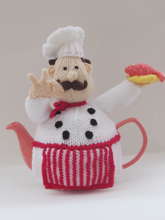 Chef Tea Cosy Knitting Pattern