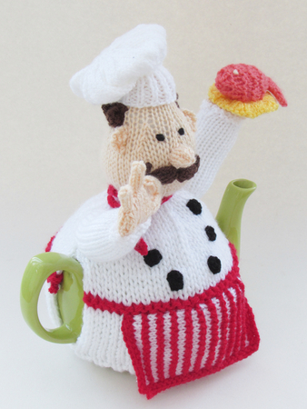 Chef Tea Cosy Knitting Pattern