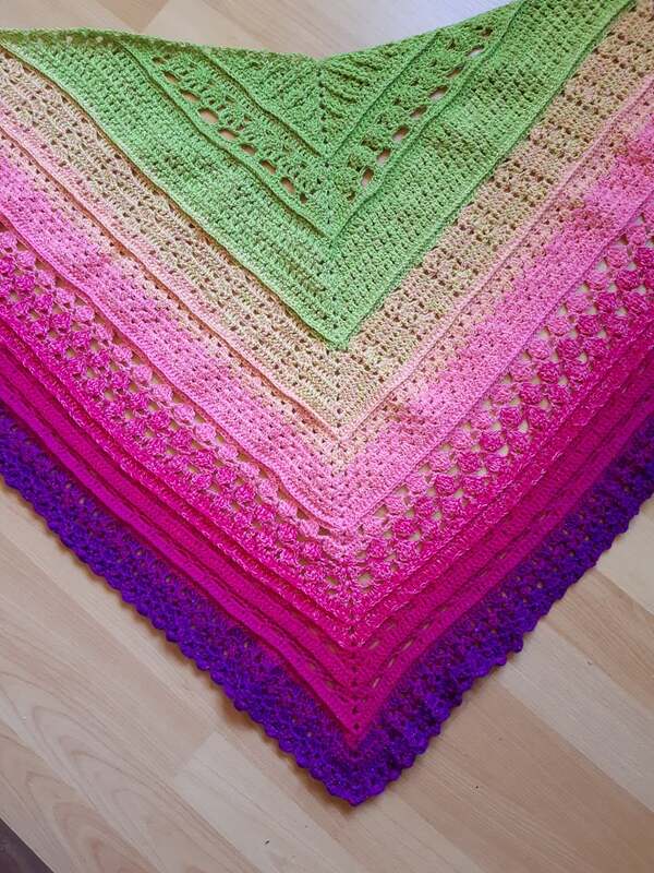 Häkelanleitung Dreieckstuch "Evas Jahr 2020" - Bild 2