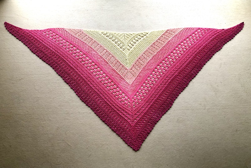 Häkelanleitung Dreieckstuch "Evas Jahr 2020"