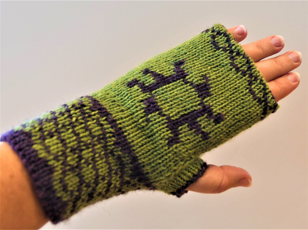 Strickanleitung Armstulpen "Varia" - in Doubleface