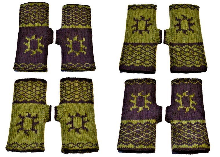 Strickanleitung Armstulpen "Varia" - in Doubleface