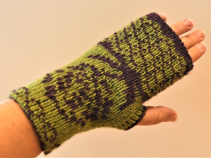 Strickanleitung Armstulpen "Varia" - in Doubleface